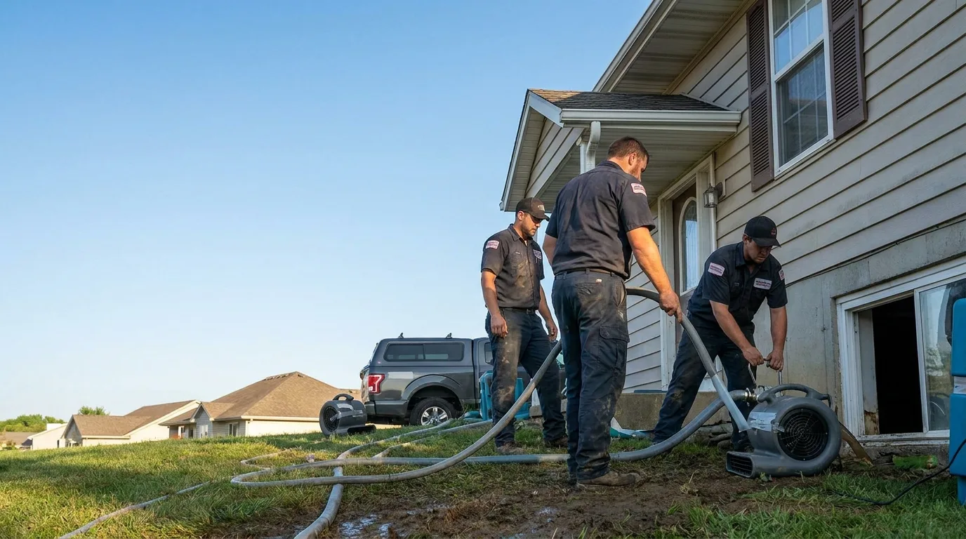 Water Removal in Evansville, AR near me